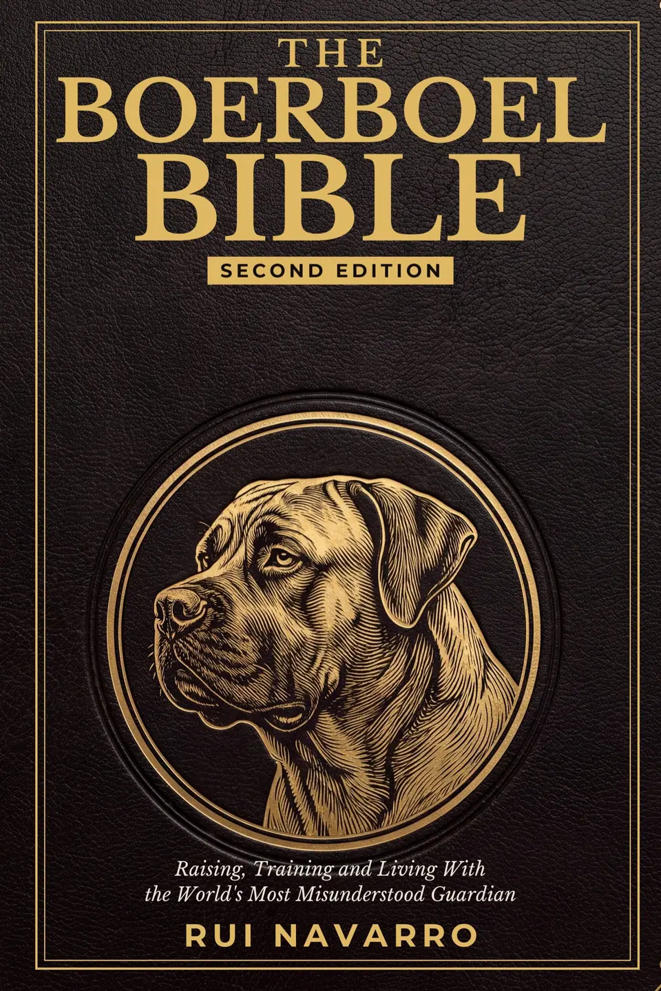 The Boerboel Bible by Rui Navarro, book cover
